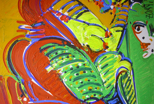 Zoay Ahmad Painting at LouvrePakistan.com